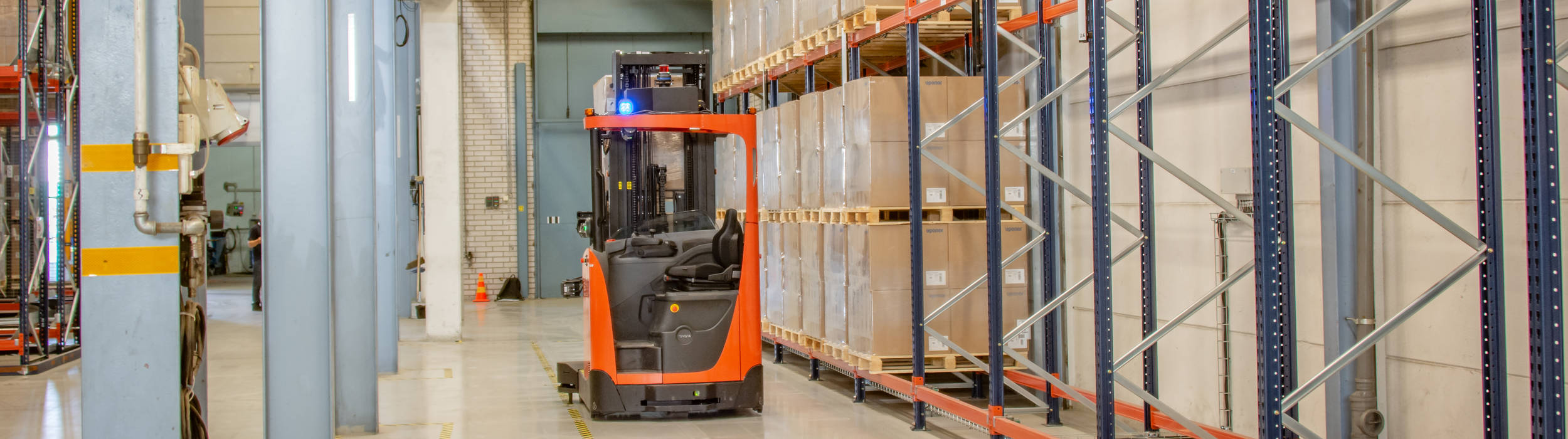 Automated forklift